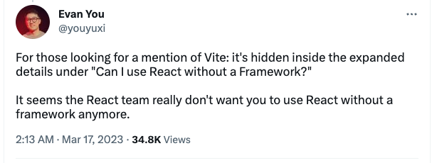 React just released their new docs at https://react.dev/. While it looks great and packs a lot of improvements, one section that caught the community�